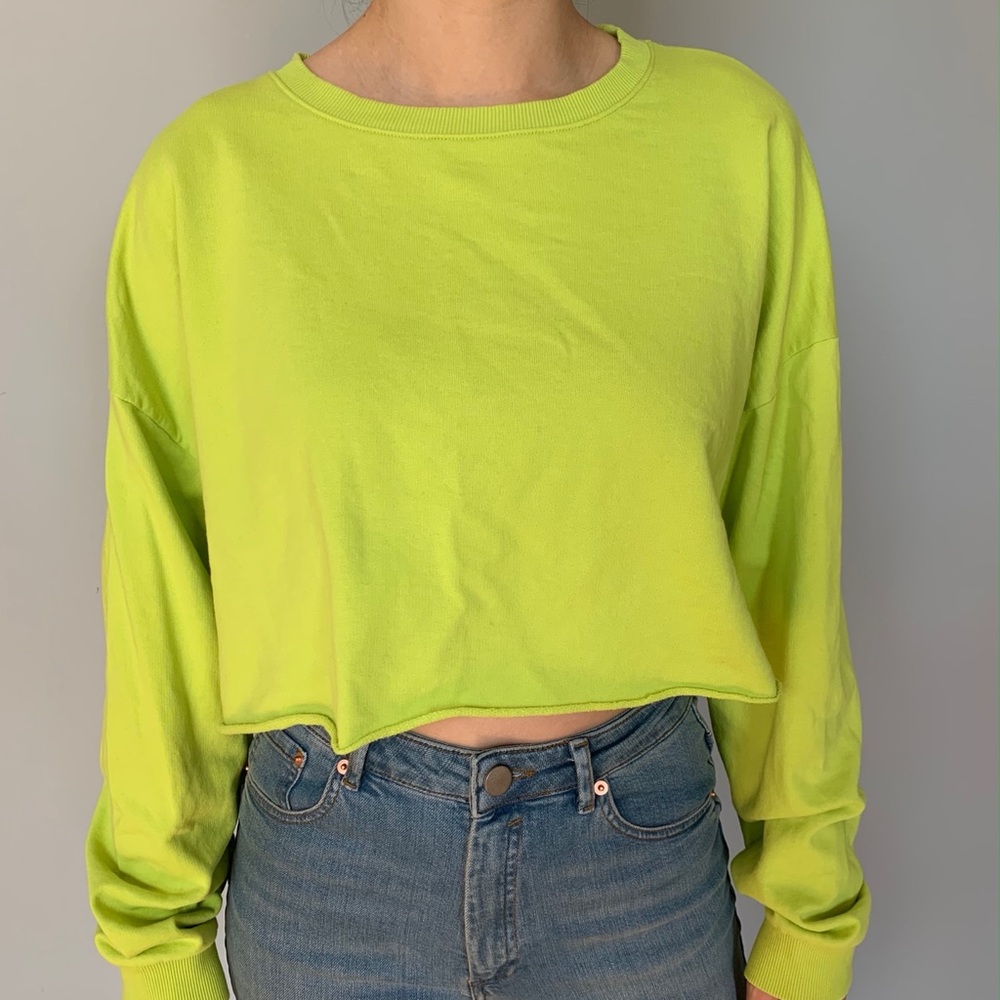 Asos like green oversized sweater - never worn - no tags.
